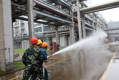 强化消防意识 提升实战水平---记利国国际老牌w66医药下属浙江利国国际老牌w66药业第十六届干部职工消防运动会